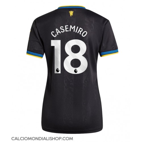 Maglie da calcio Manchester United Casemiro #18 Terza Maglia Femminile 2025-26 Manica Corta